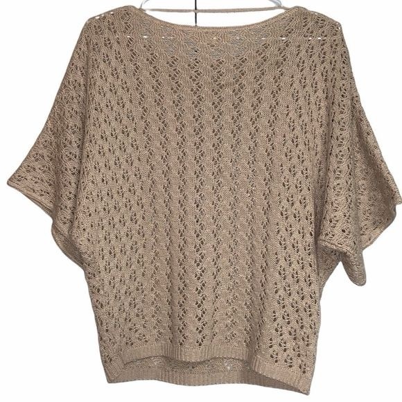 UO Staring at Stars Knitted Beach Cover Up top - Picture 2 of 6